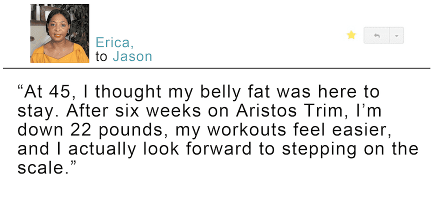 Aristos-Trim-Testimonial---Erica
